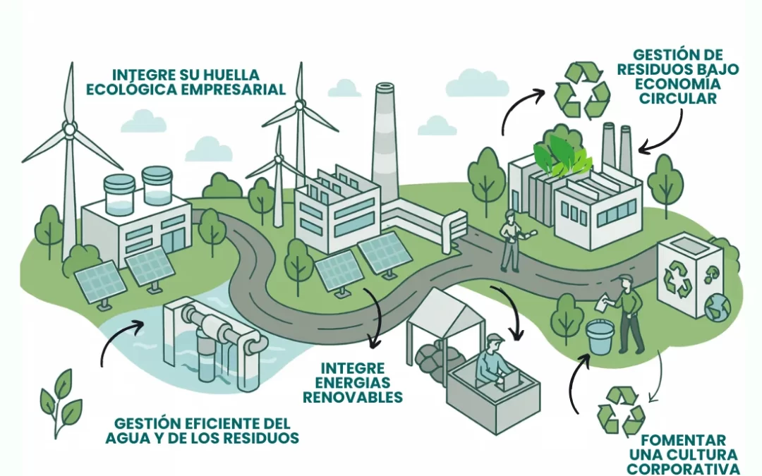 Reducción de huella ecológica: acciones clave para minimizar el impacto ambiental de su empresa