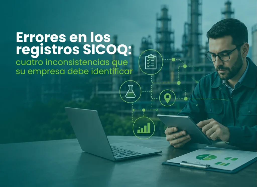 Errores en registros SICOQ y revisión de inconsistencias en empresas